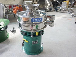 600型帶料斗，底框加高圓形篩