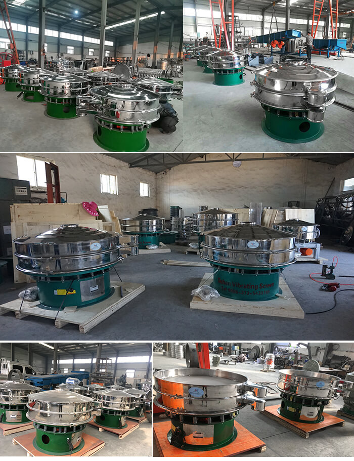 展示廳展示旋振篩，批量展示不銹鋼振動篩，包裝氣體保護振動篩，批量展示碳鋼旋振篩